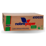PAPEL TOALHA INTERFOLHA FOLHA SIMPLES 2D 100% CELULOSE 20X21 CX C/4800 NOBRE