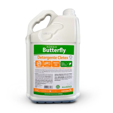 DETERGENTE CLETEX BUTTERFLY 5 LTS AUDAX