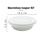 MARMITEX ISOPOR R-7 Nº7 C/100 SPUMAPAC