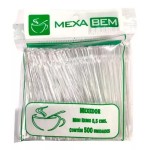 MEXEDOR CAFE MINI REMO 8,5 CM CRISTAL C/500 MEXABEM