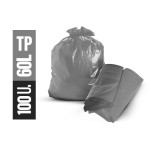 SACO DE LIXO 60 LTS CINZA C/100 TP