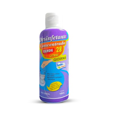 Desinfetante Concentrado Giovana 140ml - Sampa Clean