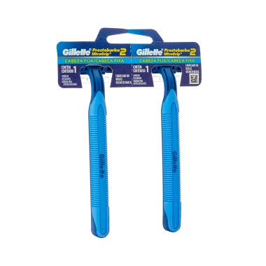 Gillette Prestobarba Aparelho Barbear Ultragrip Fixo - 2 Unidades Gillette Prestobarba Aparelho Barbear Ultragrip Fixo - 2 Unidades