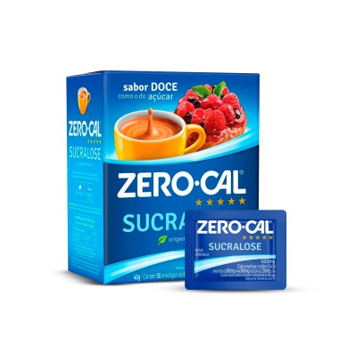ADOÇANTE ZERO CAL SUCRALOSE C/50 UNID