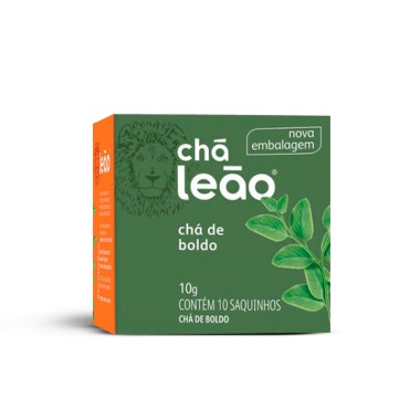 Chá Leão Boldo 10g - Caixa com 10 Sachês Chá Leão Boldo 10g - Caixa com 10 Sachês
