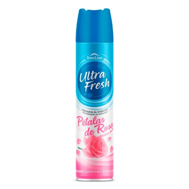 Odorizador Domline Ultrafresh Pétalas de Rosa - 400ml Odorizador Domline Ultrafresh Pétalas de Rosa - 400ml
