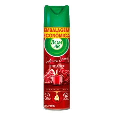 Bom Ar Aroma Sense Romance - 360ml Bom Ar Aroma Sense Romance - 360ml