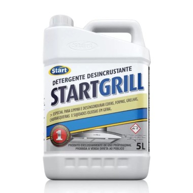 DETERGENTE DESINCRUSTANTE CONCENTRADO ALCALINO STARTGRILL 5 LTS START