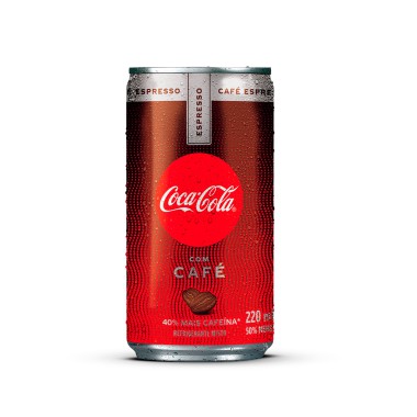 Refrigerante Coca-Cola Café Expresso - 220ml Refrigerante Coca-Cola Café Expresso - 220ml