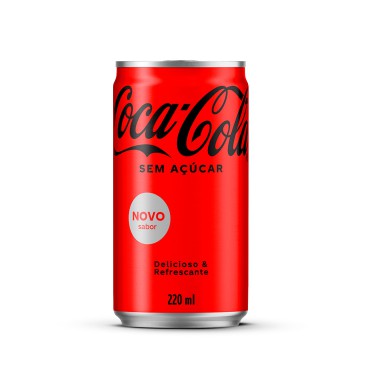 Refrigerante Coca-Cola Zero - 220ml Refrigerante Coca-Cola Zero - 220ml