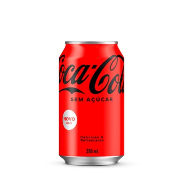 Refrigerante Coca-Cola Zero - 350ml Refrigerante Coca-Cola Zero - 350ml