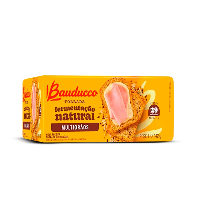 Torrada Tradicional Bauducco 142g : : Alimentos e Bebidas