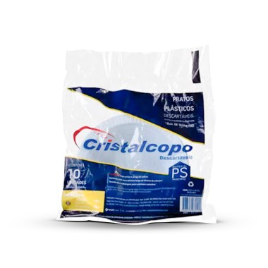 Prato Fundo Cristalcopo 12 cm - Pacote com 10 Unidades Prato Fundo Cristalcopo 12 cm - Pacote com 10 Unidades