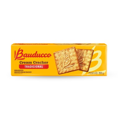 Biscoito Bauducco Cream Cracker - 200g Biscoito Bauducco Cream Cracker - 200g