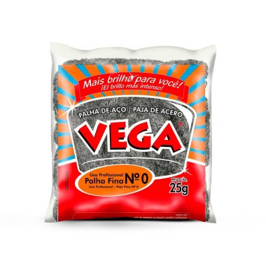 Palha de Aço Vega Steel Fina N° 0 Palha de Aço Vega Steel Fina N° 0