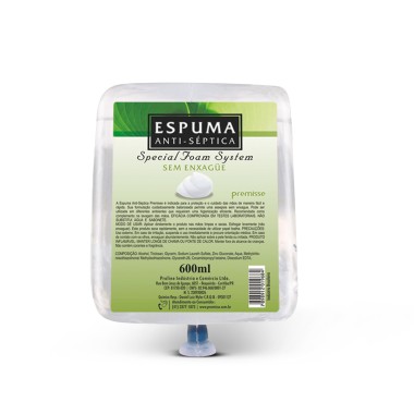 Refil de Sabonete Espuma Antisséptica Premisse - 600ml Refil de Sabonete Espuma Antisséptica Premisse - 600ml