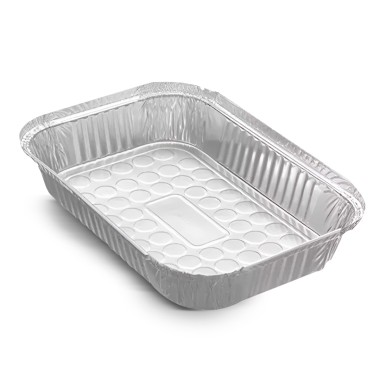 Bandeja de Alumínio 2000ml 10 unidades Marmitex - Thermoprat Bandeja de Alumínio 2000ml 10 unidades Marmitex - Thermoprat