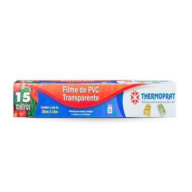 Filme de PVC Thermoprat - 28cm x 15m Filme de PVC Thermoprat - 28cm x 15m