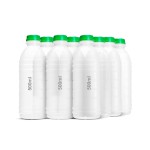 Garrafa Plástica Descartável 500 ml - Pacote com 10 unidades