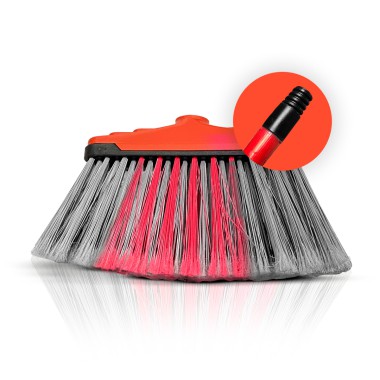 Vassoura Noviça com Capa e Cabo 1,20m Vassoura Noviça com Capa e Cabo 1,20m