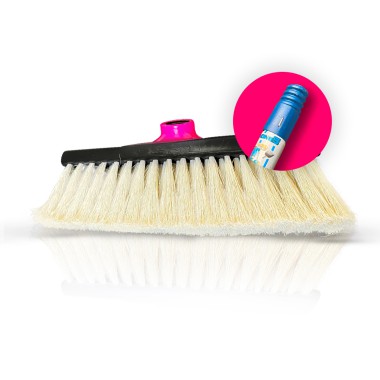 Vassoura Sanches Limpa Porcelanato 30 cm com Cabo 1,20m Vassoura Sanches Limpa Porcelanato 30 cm com Cabo 1,20m