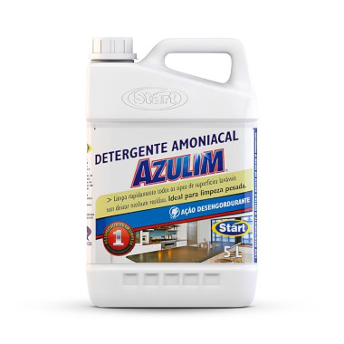 Detergente Amoniacal Limpeza Pesada Azulim 5 litros - Start Detergente Amoniacal Limpeza Pesada Azulim 5 litros - Start