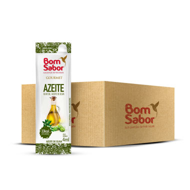 Azeite Bom Sabor - Sachê Stick 4ml | Caixa com 200 unid. Azeite Bom Sabor - Sachê Stick 4ml | Caixa com 200 unid.