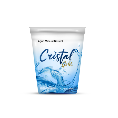 ÁGUA MINERAL CRISTAL COPO  200 ML UNID