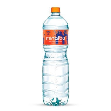 Água Mineral Minalba com Gás 1,5 L Água Mineral Minalba com Gás 1,5 L
