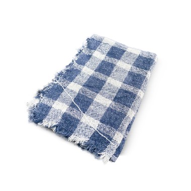 Saco Alvejado Xadrez Aliança - 40x65cm Saco Alvejado Xadrez Aliança - 40x65cm