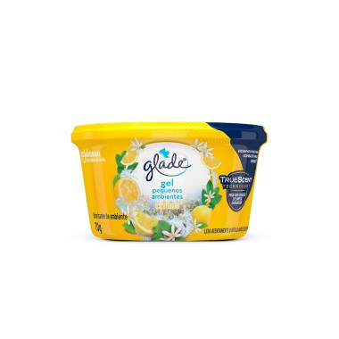 Desodorizador Glade Gel Pequenos Ambientes Citrus - 70g Desodorizador Glade Gel Pequenos Ambientes Citrus - 70g