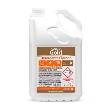 Detergente Clorado Gold 5L - Audax Detergente Clorado Gold 5L - Audax