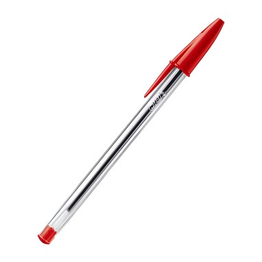 Caneta Esferográfica BIC Cristal Original Vermelho - Unidade Caneta Esferográfica BIC Cristal Original Vermelho - Unidade