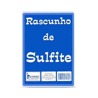Bloco de Rascunho de Sulfite Médio Tamoio C/ 50 Fls
