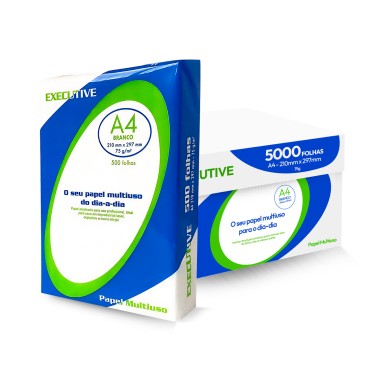PAPEL SULFITE EXECUTIVE PAPER A4 COM 5000 FLS PAPEL SULFITE EXECUTIVE PAPER A4 COM 5000 FLS