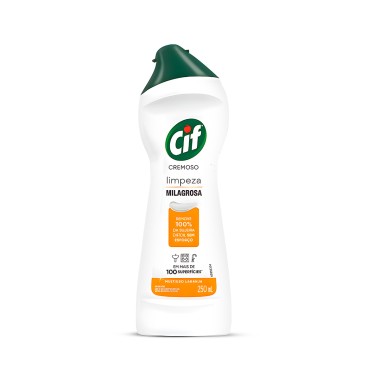 CIF Cremoso Laranja - 250 ml CIF Cremoso Laranja - 250 ml