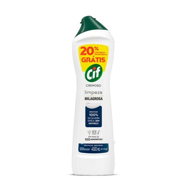 CIF Cremoso Tradicional - 450 ml CIF Cremoso Tradicional - 450 ml