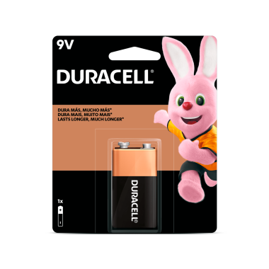 Bateria Alcalina Duracell 9 Volts Bateria Alcalina Duracell 9 Volts