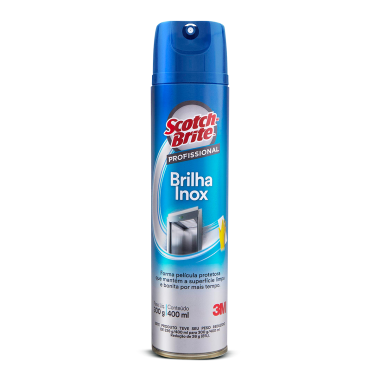 Brilho Inox Scotch Brite 3M - 400 ml Brilho Inox Scotch Brite 3M - 400 ml