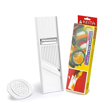 Cortador e Fatiador de Legumes Dupla Face - Keita Cortador e Fatiador de Legumes Dupla Face - Keita