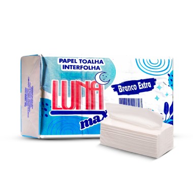 Papel Interfolha Luna Max 20x21 Branco Extra Papel Interfolha Luna Max 20x21 Branco Extra