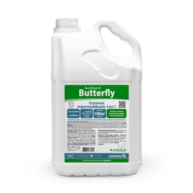 Cera Butterfly Impermeabilizante 2 em 1 Econowax - 5L Cera Butterfly Impermeabilizante 2 em 1 Econowax - 5L
