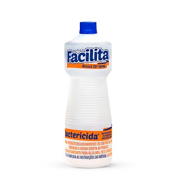 Álcool Líquido 70° Facilita 1L - Audax
