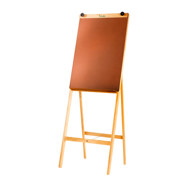 Cavalete Flip Chart em Madeira 90x60x1,80m Cavalete Flip Chart em Madeira 90x60x1,80m