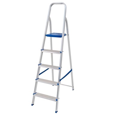 Escada de Alumínio 5 Degraus - Mor Escada de Alumínio 5 Degraus - Mor