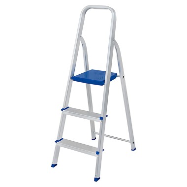 Escada de Alumínio 3 Degraus - Mor Escada de Alumínio 3 Degraus - Mor