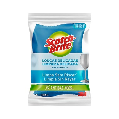 ESPONJA SCOTCH BRITE AZUL NÃO RISCA ADE
