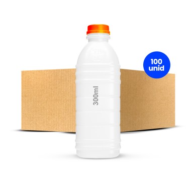 GARRAFA PLASTICA 300 ML C/100