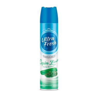 ODORIZADOR DOMLINE ULTRAFRESH CAPIM LIMAO 400 ML