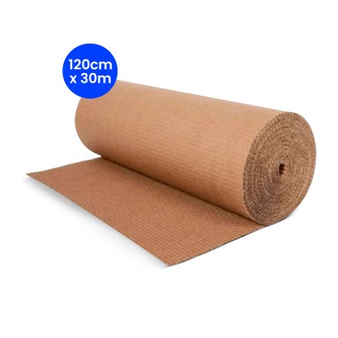 PAPELAO ONDULADO EM BOBINA 1,20 X 30 METROS 250 GRAMAS